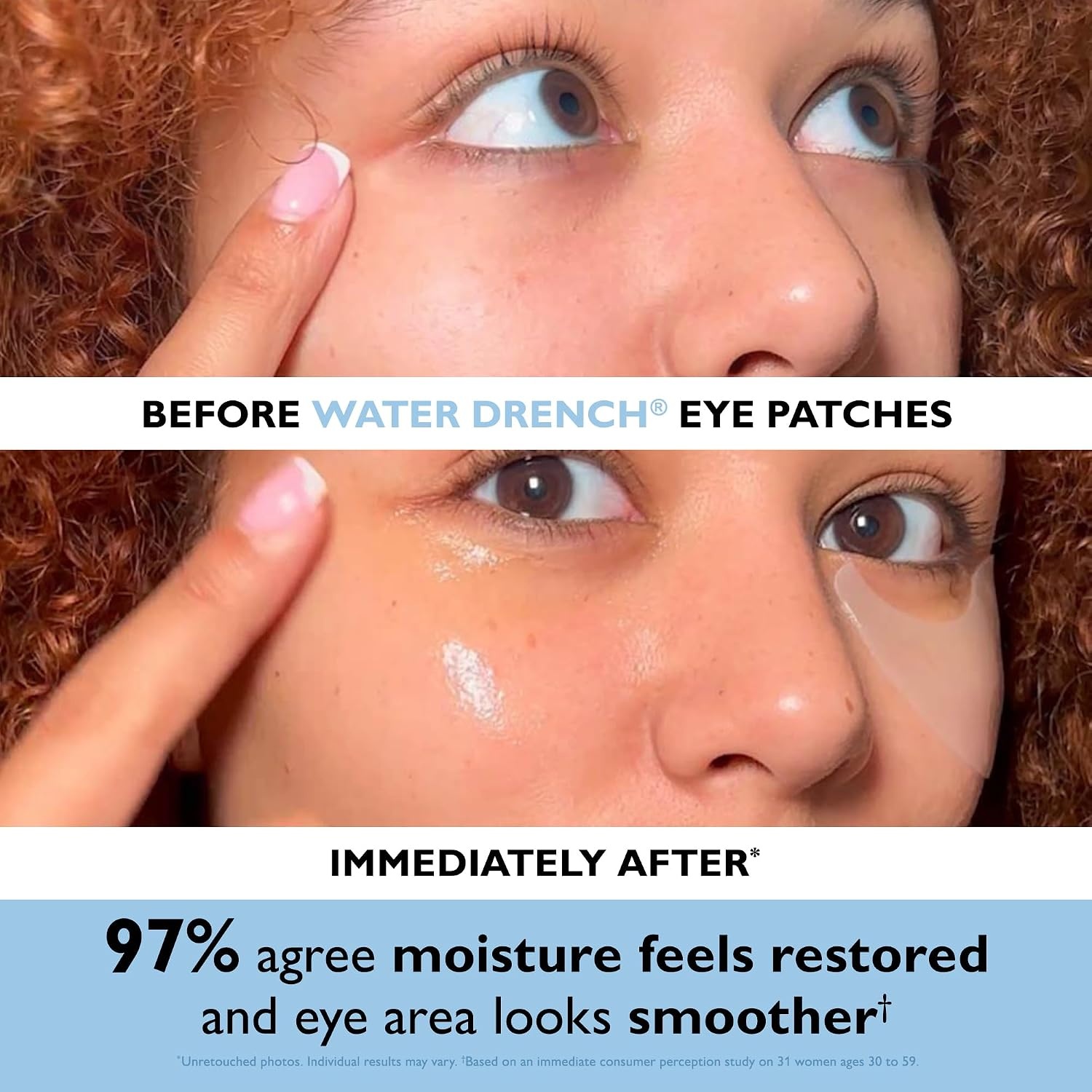 image:imagePeter Thomas Roth Eye Patch Travel Pack 4 Pairs 8 Patches Eye Masks for Fine Lines Dark Circles Puffiness and Dryness