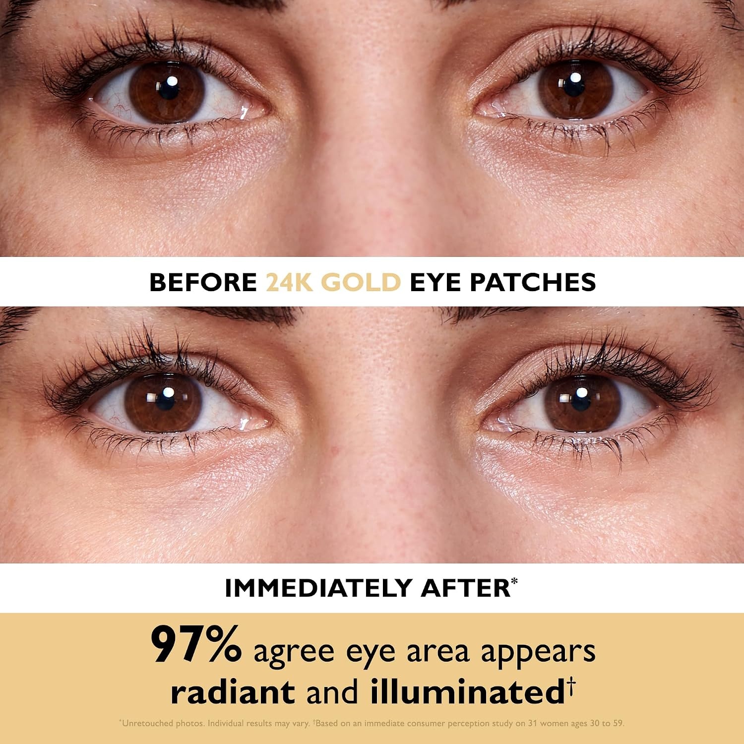 image:imagePeter Thomas Roth FullSize Eye Patch Trio 3Piece Kit of Full Sizes Eye Masks for Dryness Fine Lines and Puffiness