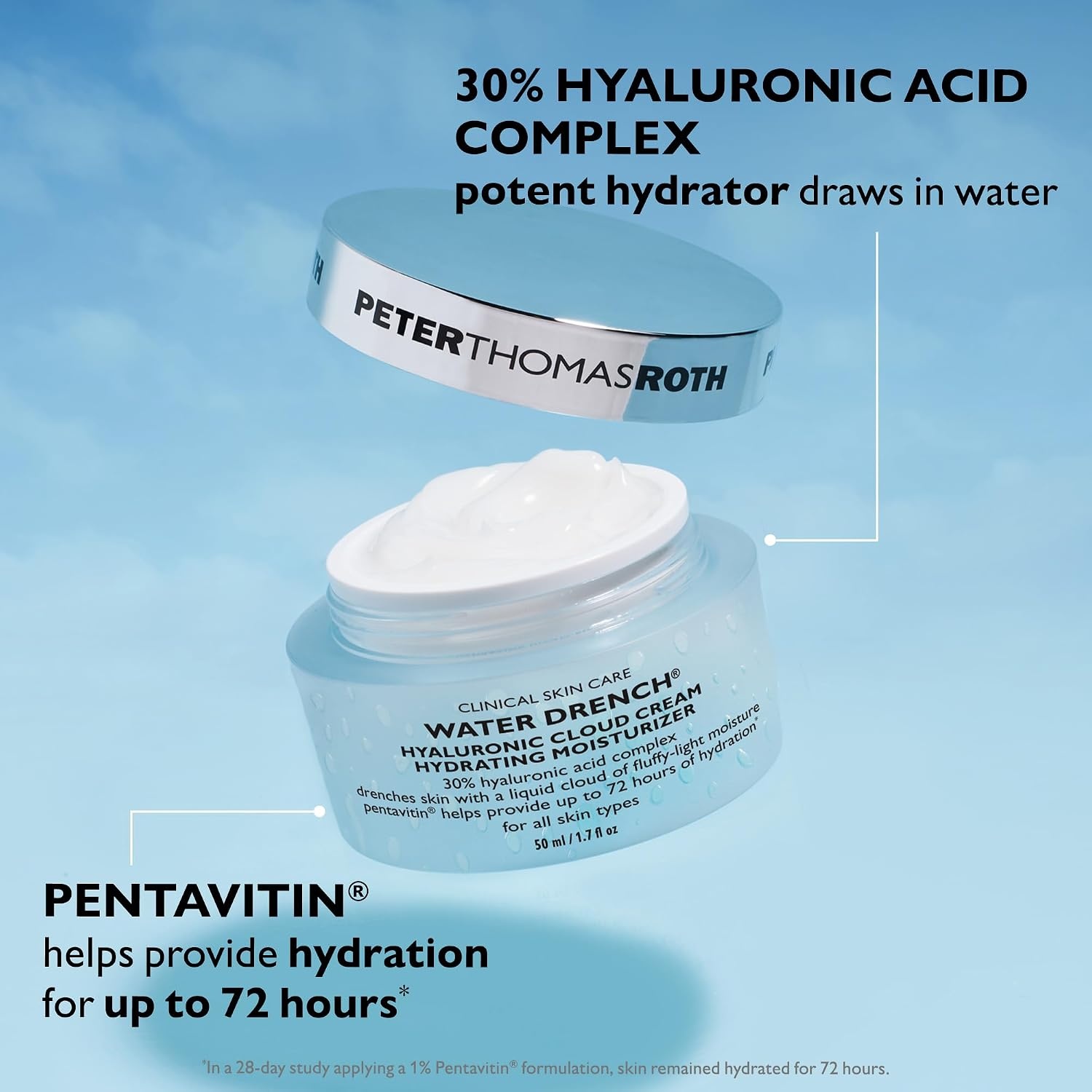 image:imagePeter Thomas Roth FullSize Hydration Haul 2Piece Bestsellers Kit Skincare Set of Water Drench Hyaluronic Acid Moisturizers For All Skin Types